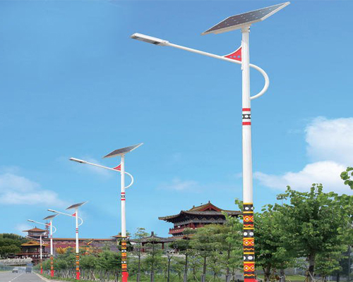 金川民族特色路灯