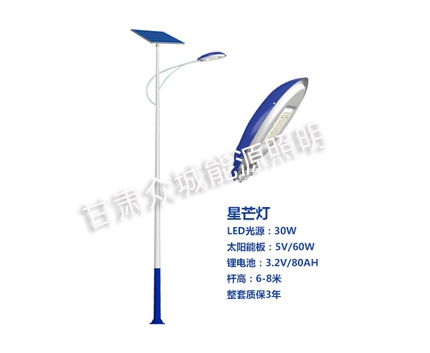 金川爆款太阳能路灯